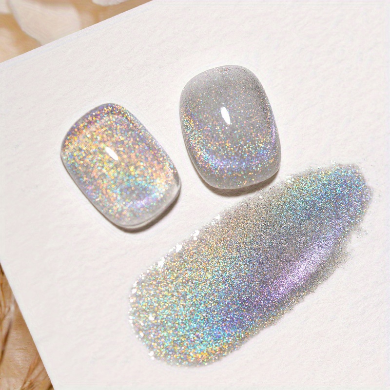 Holographic effect pigment chameleon pigment hologram flakes Rainbow  pigment powder form widely used for paint coating nails