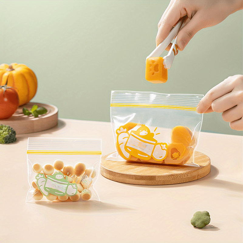 Disposable Fresh-keeping Bag For Food Supplement, Food Sealed Transparent Household  Preservation Bag For Home & Kitchen - Temu