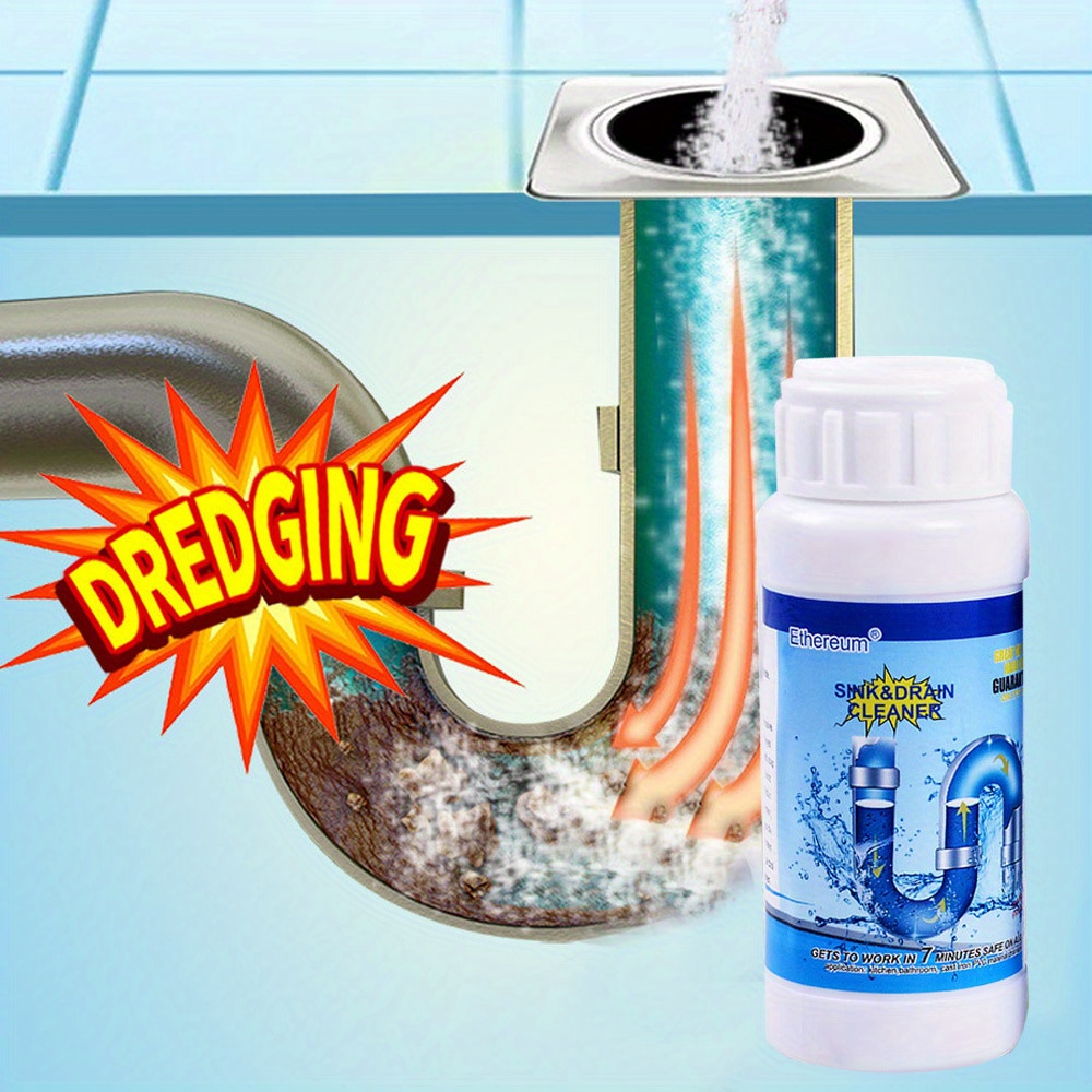 Pipe Dredge Deodorant Drain Cleaner Magic Powder Drain - Temu