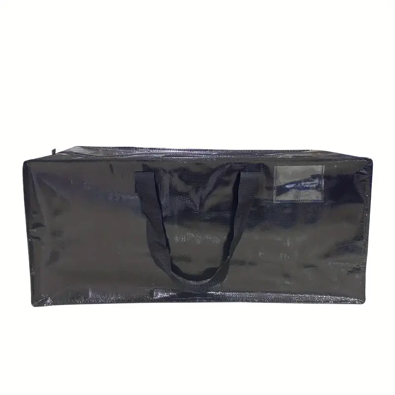 Sacs de déménagement robustes, grands sacs de rangement avec bretelles de  sac à dos, poignées et fermetures éclair solides, alternative aux boîtes de  déménagement, fournitures d'emballage et de déménagement, noir - Temu