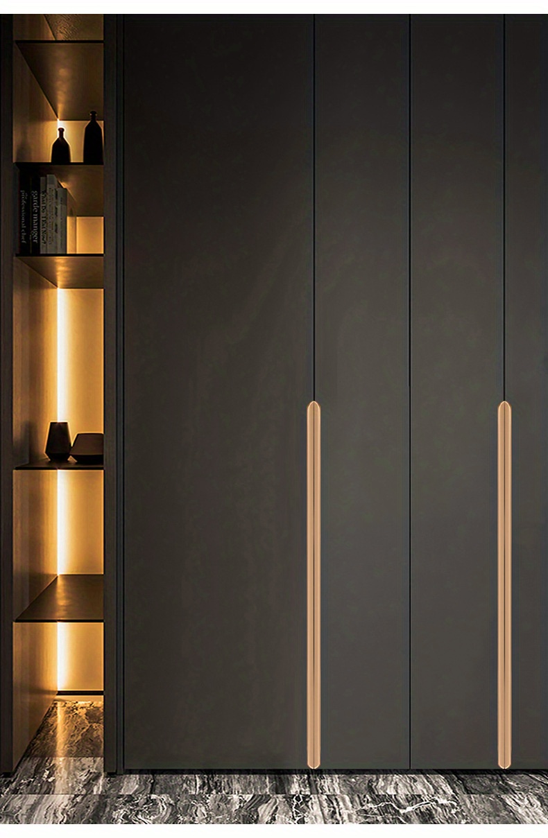 Back Mount Finger Edge Pull Nordic Light Luxury Concealed - Temu