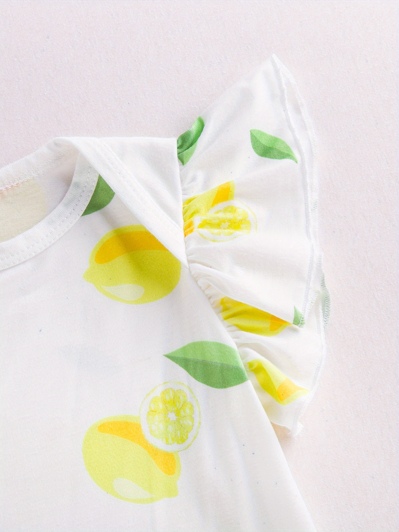 Fruit Print Onesie Set