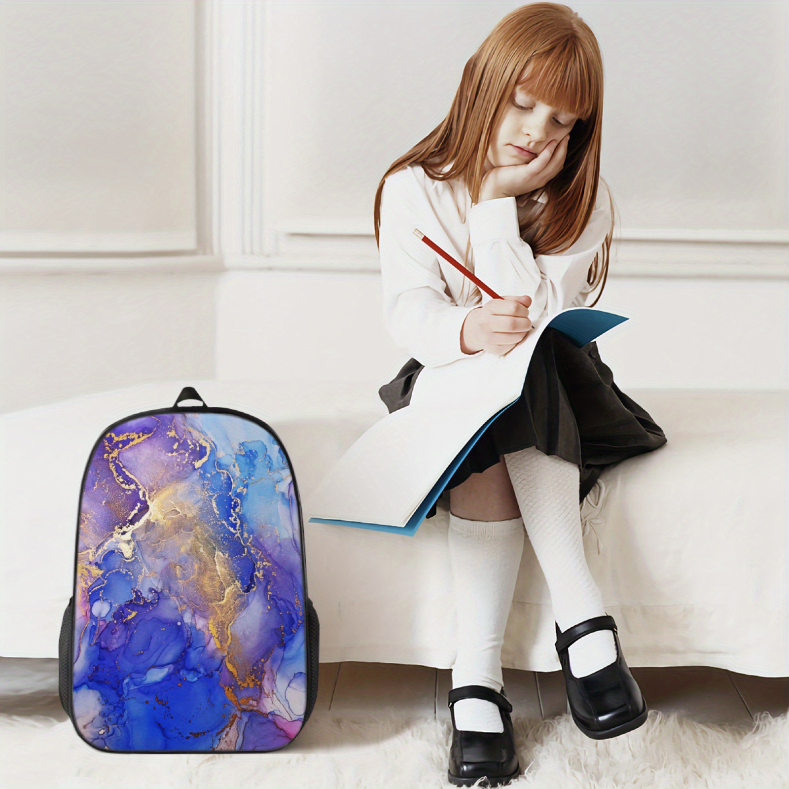 Mochila escolar para niños, Galaxia, Mochilas Daypack