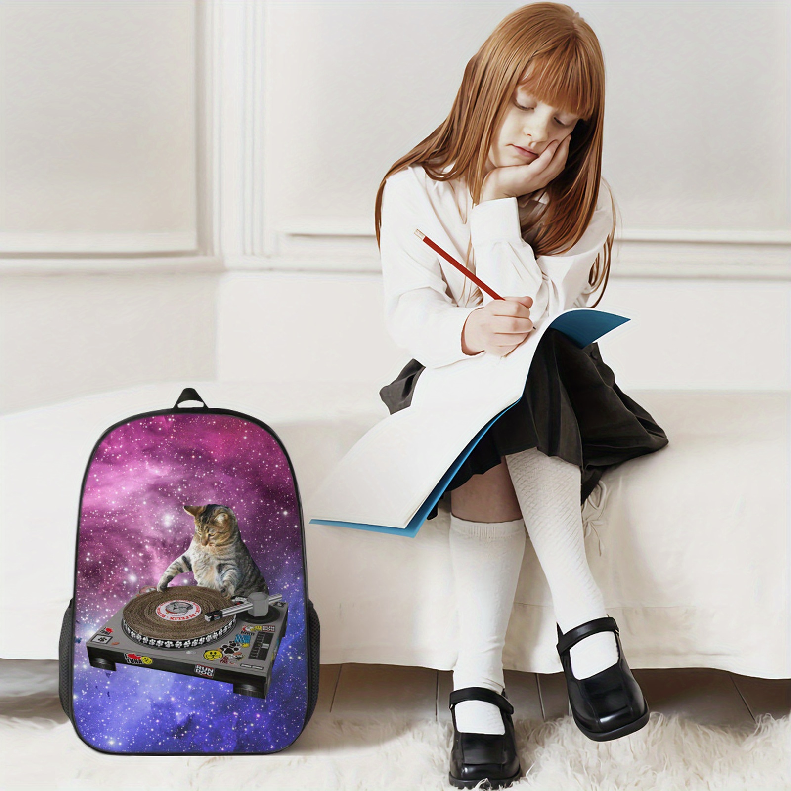 Galaxy girl hot sale backpack