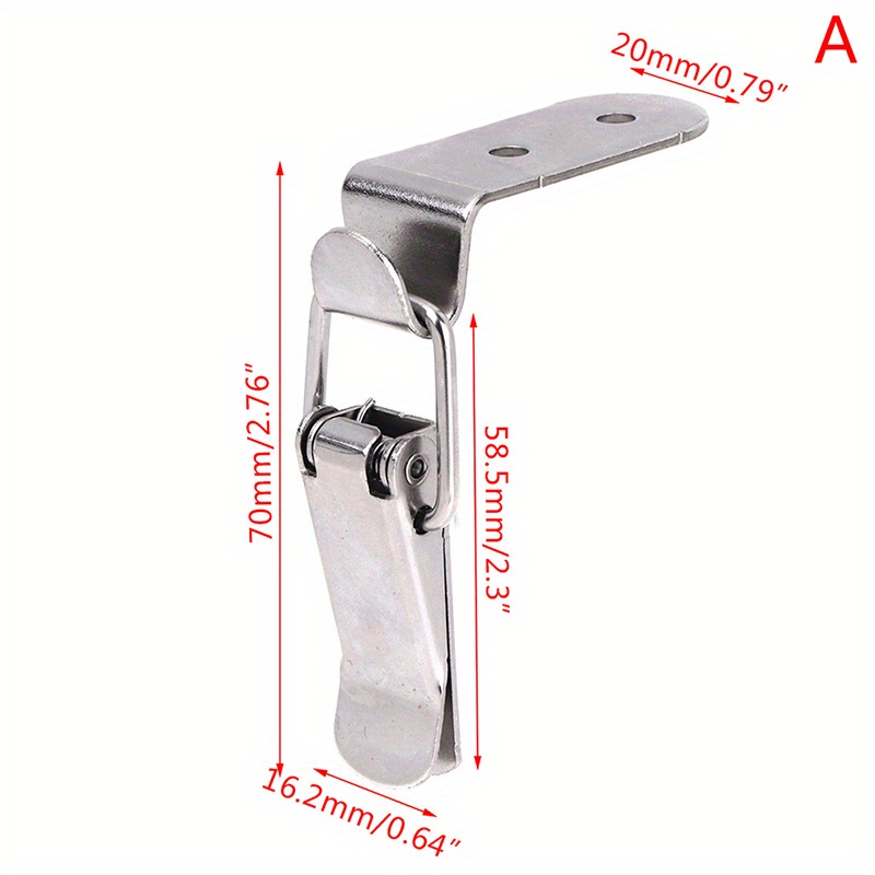 Stainless Steel 90° Spring Loaded Toggle Latches Case Box - Temu