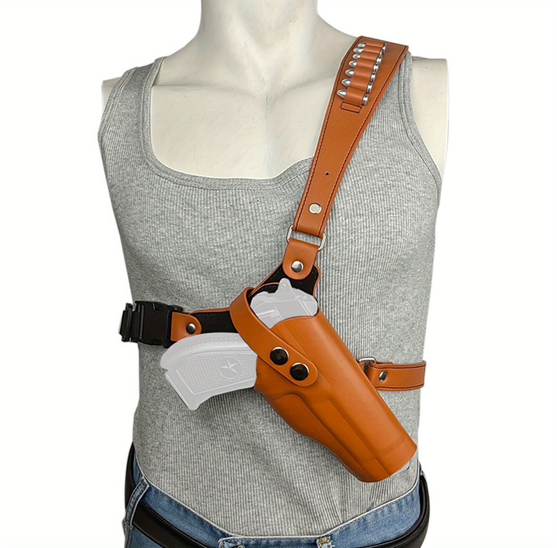 Tactical Leather Shoulder Holster M1911 Secure Convenient - Temu