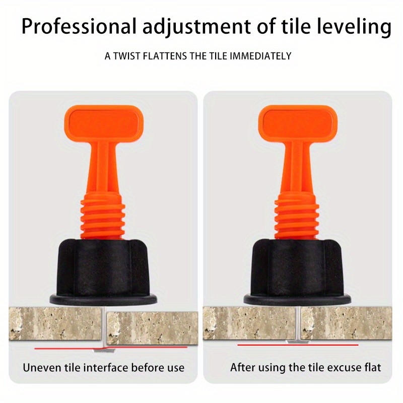 Tile Leveling System Reusable Tile Levelers Spacers Building Temu