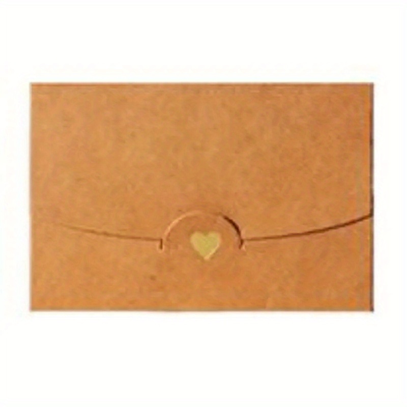 Mini enveloppe kraft (pour carte format carte de visite)