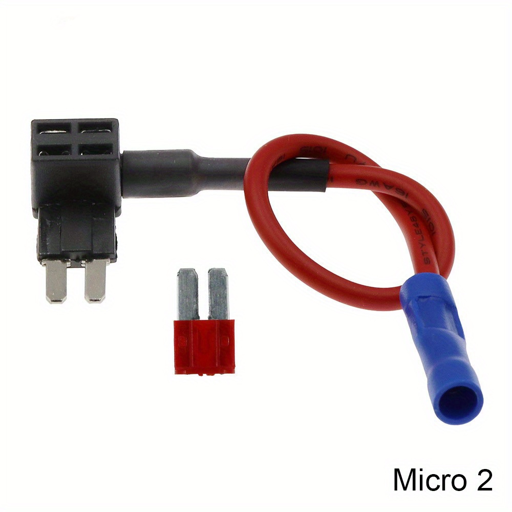 Micro Micro Micro 2 mini porte-fusible à lame Standard moyenne, profil bas,  pour voiture, pour une installation rapide et rapide - AliExpress