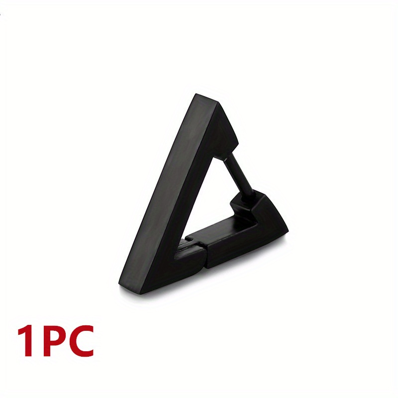 Stainless Steel Triangle Earring