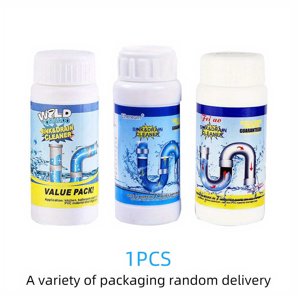 100g Pipe Dredging Powder Kitchen Toilet Pipeline Blockage Cleaning Dredging  Agent Waterway Stain Deodorization – the best products in the Joom Geek  online store