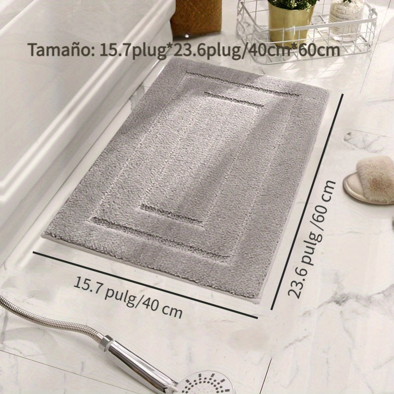 Alfombra Super para Bañera 32x63cm - Pack x2u