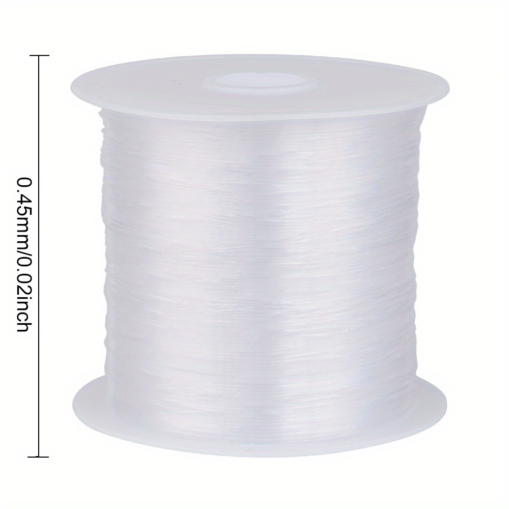 25M/Roll Silver Tone Beading Wire 0.3/0.35/0.45/0.5/0.6mm Coated