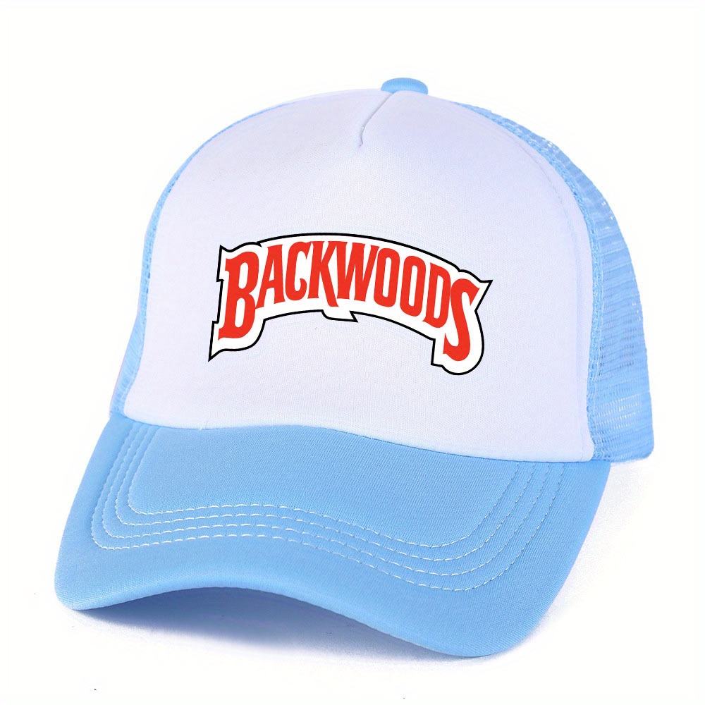 Backwoods Casual Mens Baseball Hat Hip Hop Summer Breathable Sunshade Mesh  Sun Hat Trucker Unisex, Today's Best Daily Deals