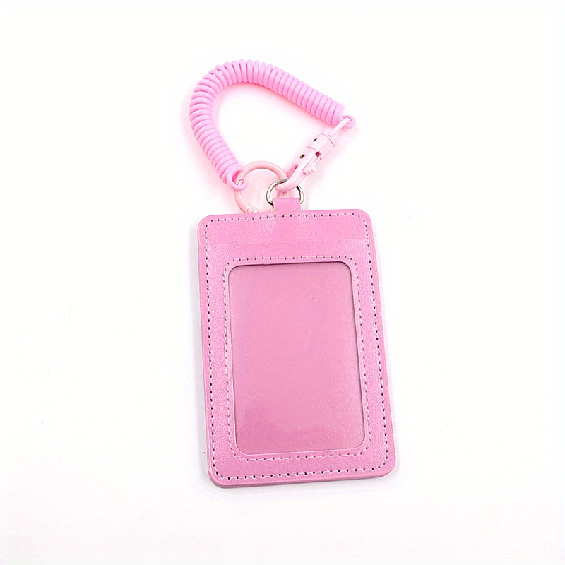 Leather ID card holder / badge holder with lanyard ( Custom Name ) - Shop  weekenlife.co ID & Badge Holders - Pinkoi