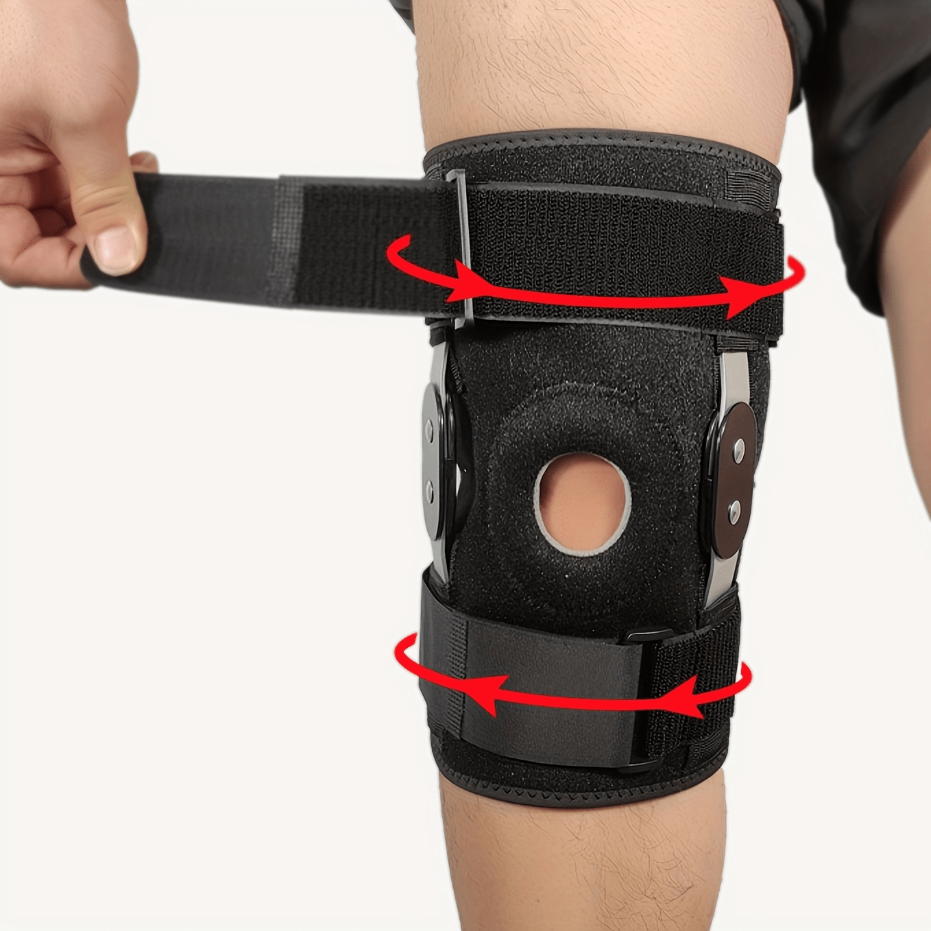 Buy Pain Management Wrap-On Double Upright Hinged Knee Brace