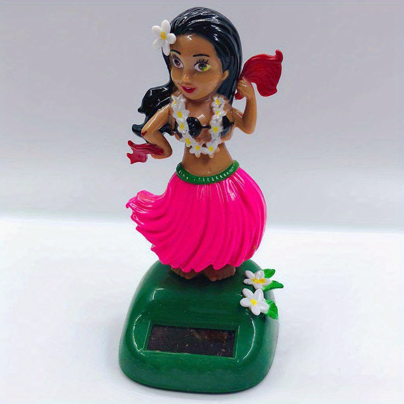 1pc 4.5in Hawaiian Hula Girl Tableau De Bord Pour Voiture - Temu Canada