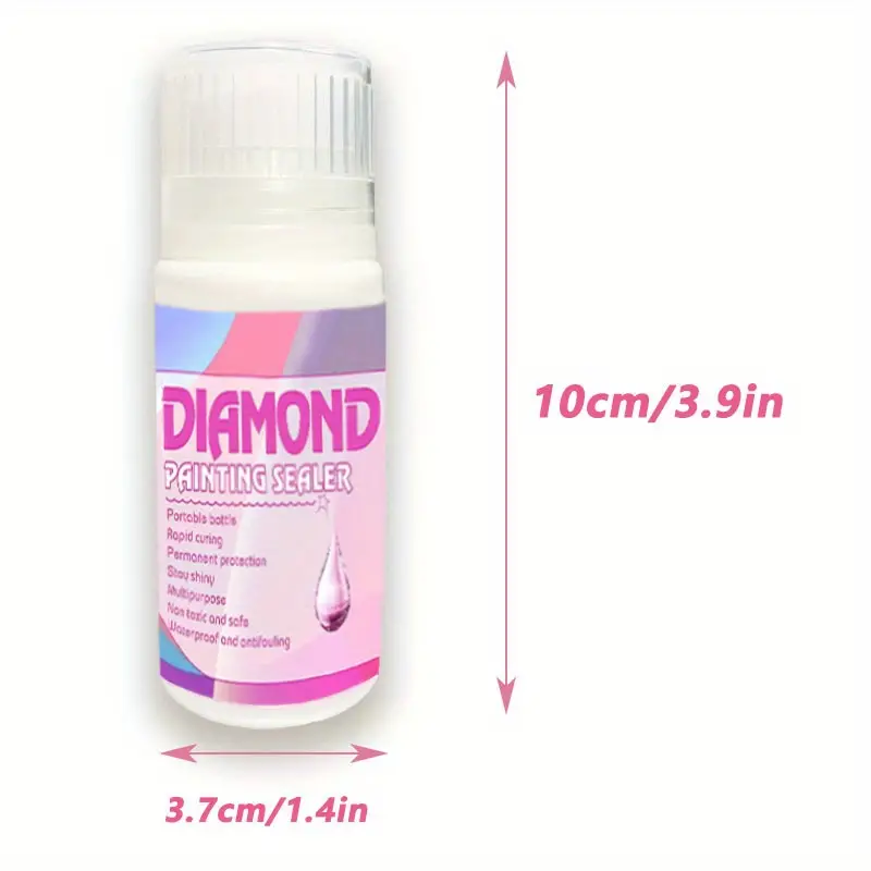 DIAMOND DOTZ ® - Dotz Guard - 4oz (118ml) Bottle, Diamond Art Accessories,  Diamond Art Supplies, Diamond Painting Sealer, Diamond Art Glue Sealer,  Diamond Painting Glue