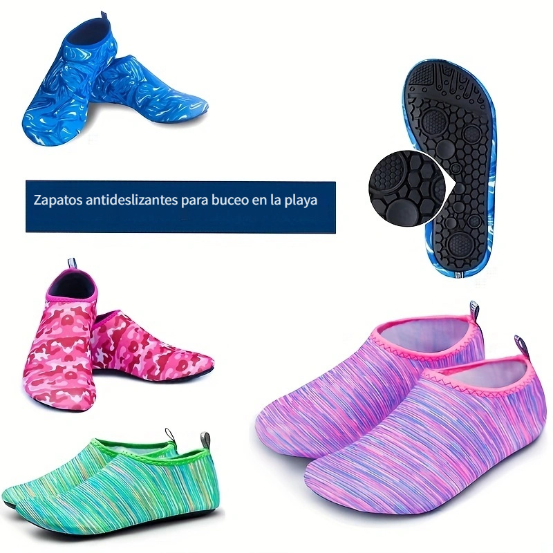 Zapatos Calcetines Agua Descalzos Antideslizantes Niños - Temu Chile