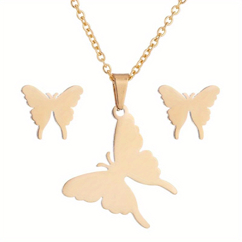 Mevecco unique deals butterfly necklace