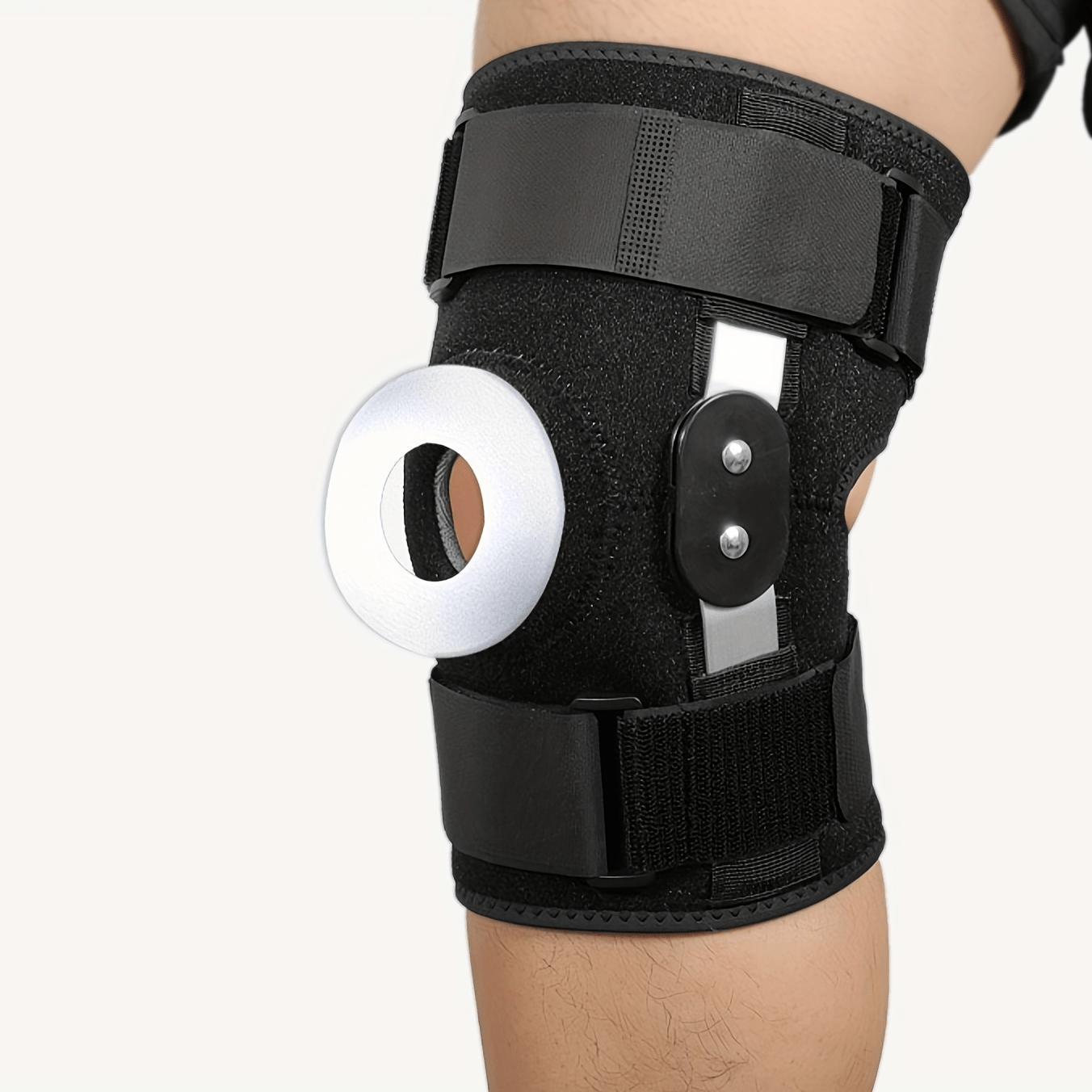 Medical Knee Brace Support With Side Spring Stabilizer For Protection –  jjhealthcareproducts