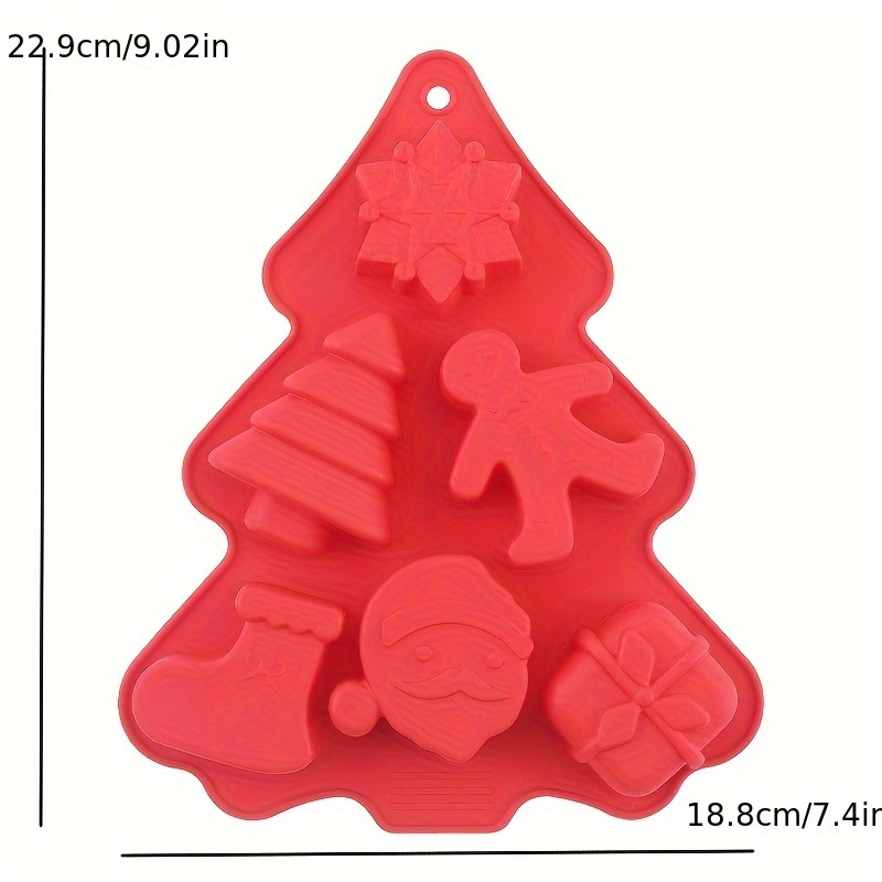 25 Cavity Christmas Series Silicone Chocolate Mould DIY Fondant