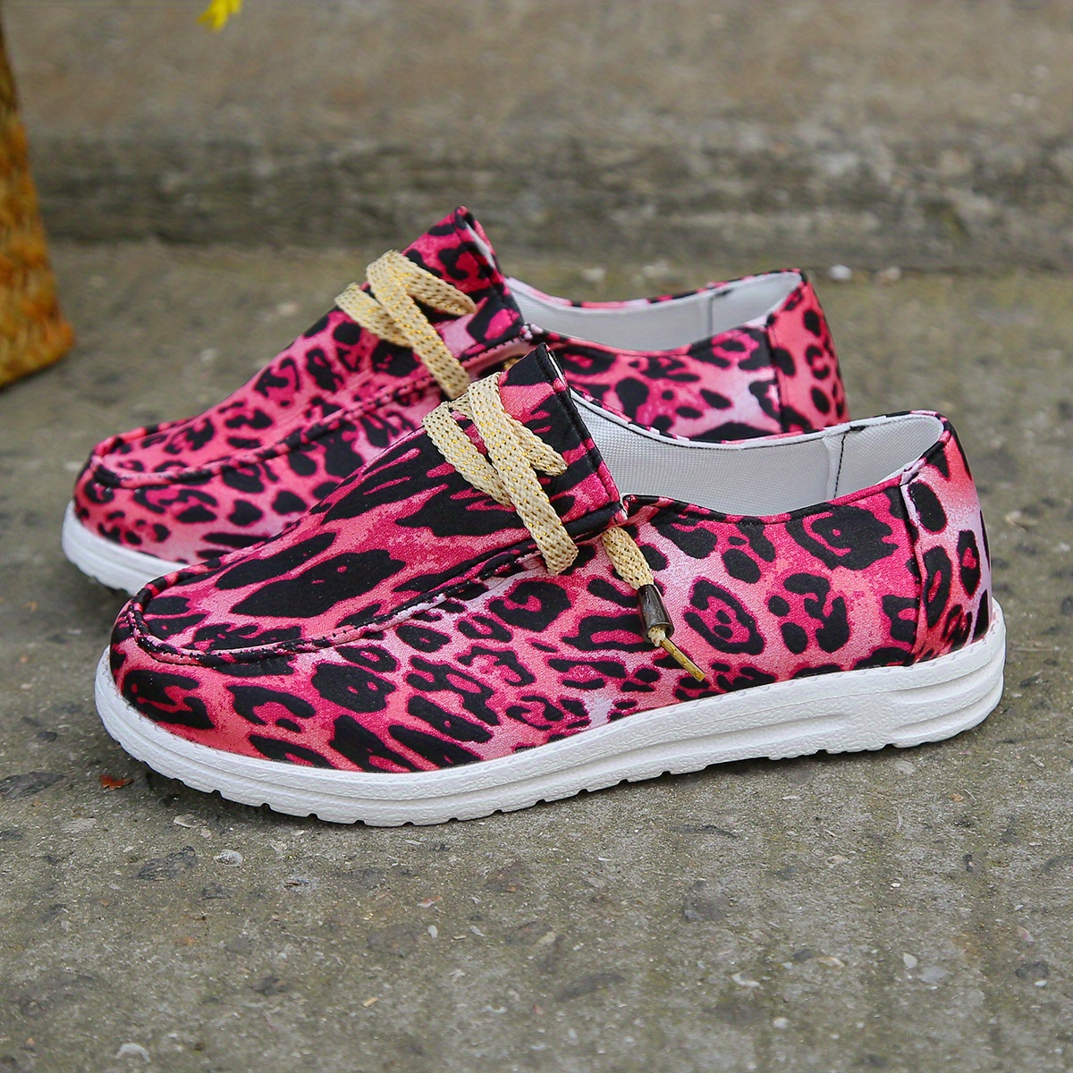 Cheetah best sale canvas shoes