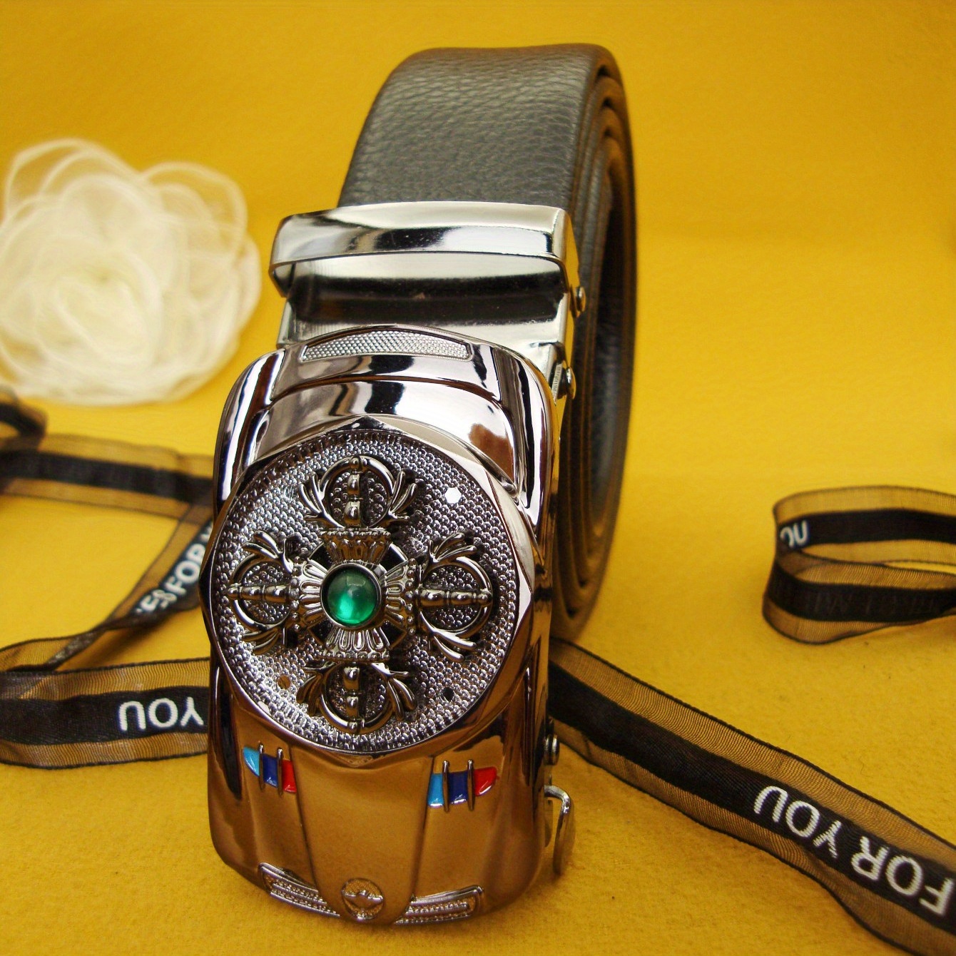 Men's Casual PU Leather Belt