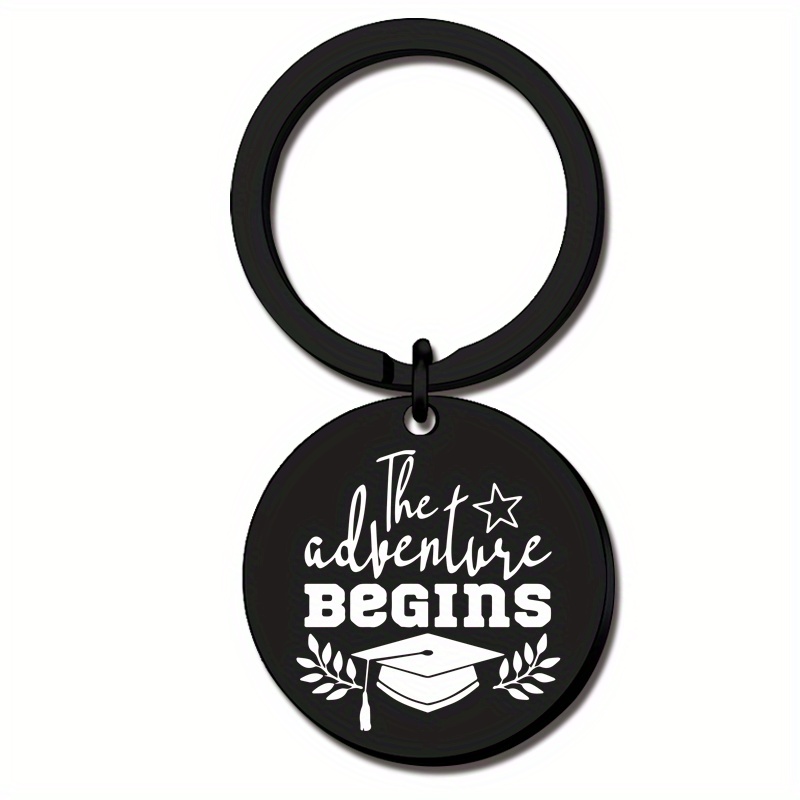 Graduation Keychain For Him Her Inspirational Key Chain Gift