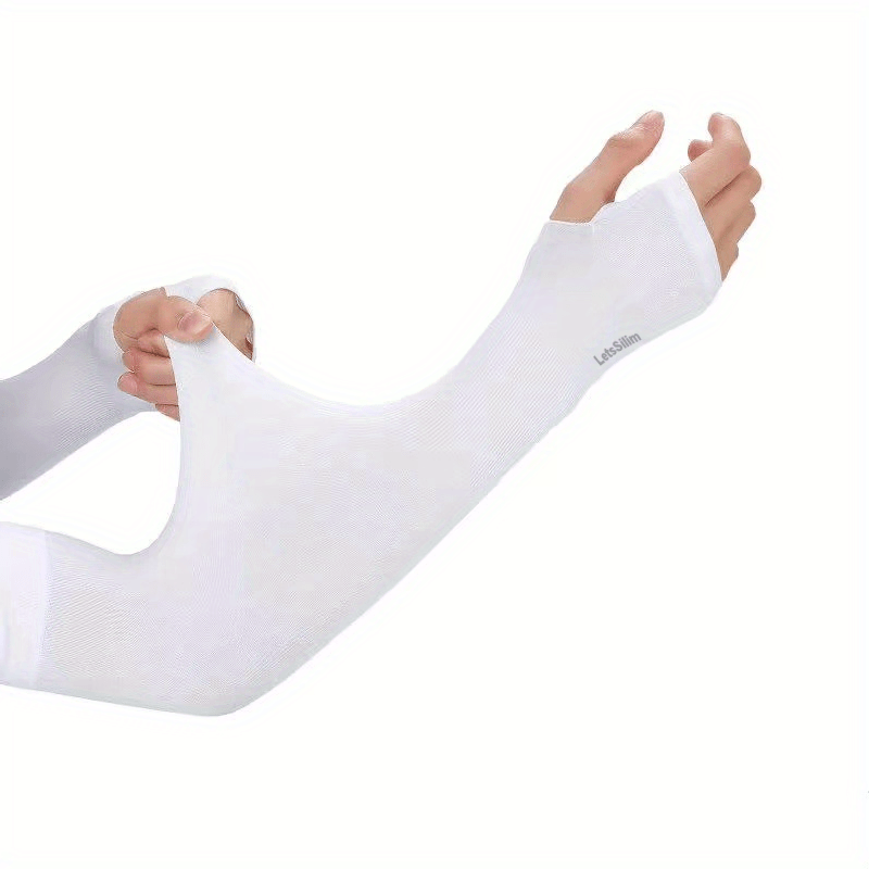 6 Paar UV-Schutz Armstulpen Für Sport – Kühlend & Atmungsaktiv, Für Radfahren, Laufen, Arbeiten (3x Weiß, 3x Schwarz)