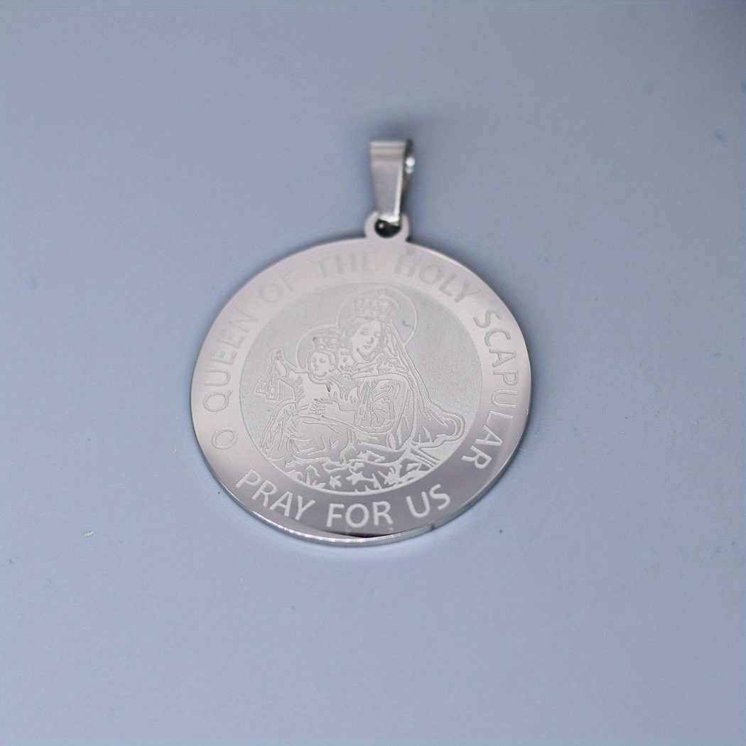 Queen Ofthe Holy Scapular Charm for Necklace Bracelets