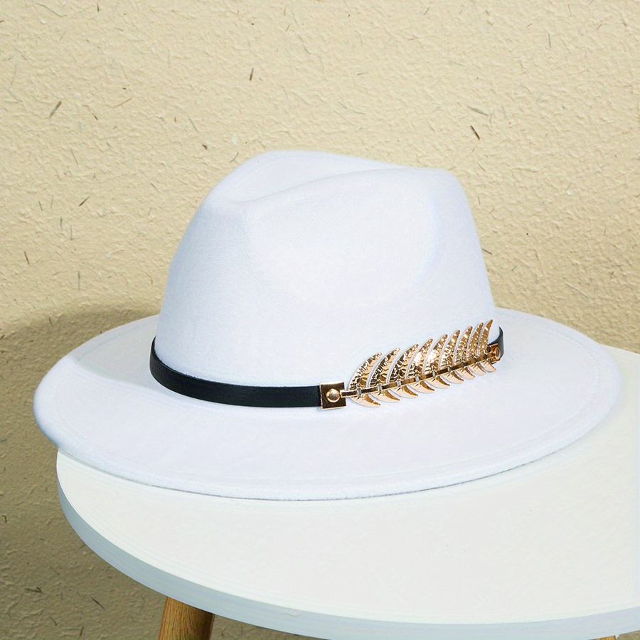 Wide Brimmed Hat For Men Creative Mens Solid Color Charm Hat Mens Hat, Free Shipping On Items Shipped From Temu