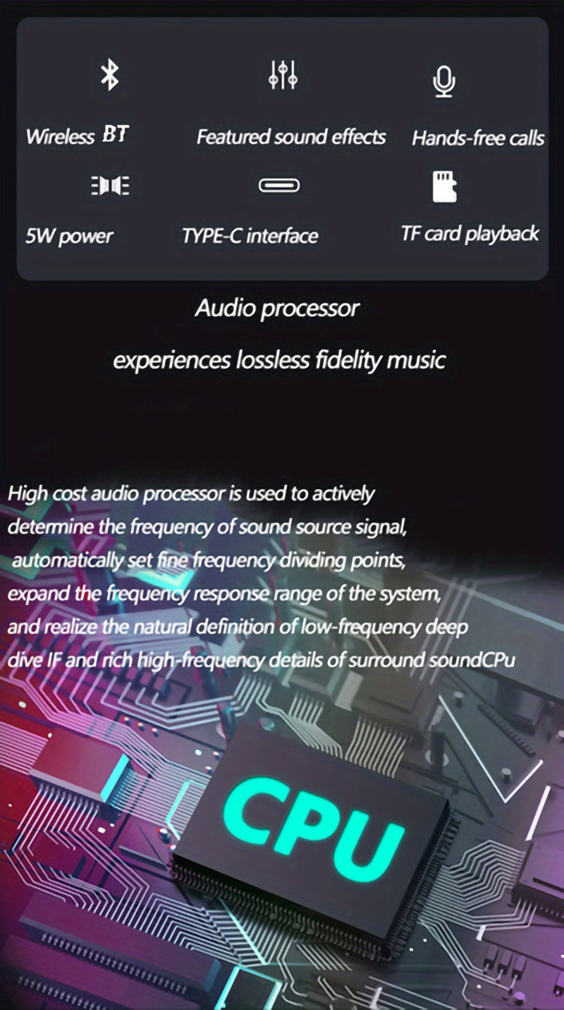 Portable Wireless BT Speaker - Image 2