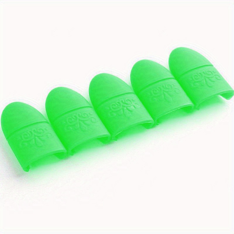 Fingers Reusable Silicone Nail Soakers Pad Holder Uv Gel - Temu