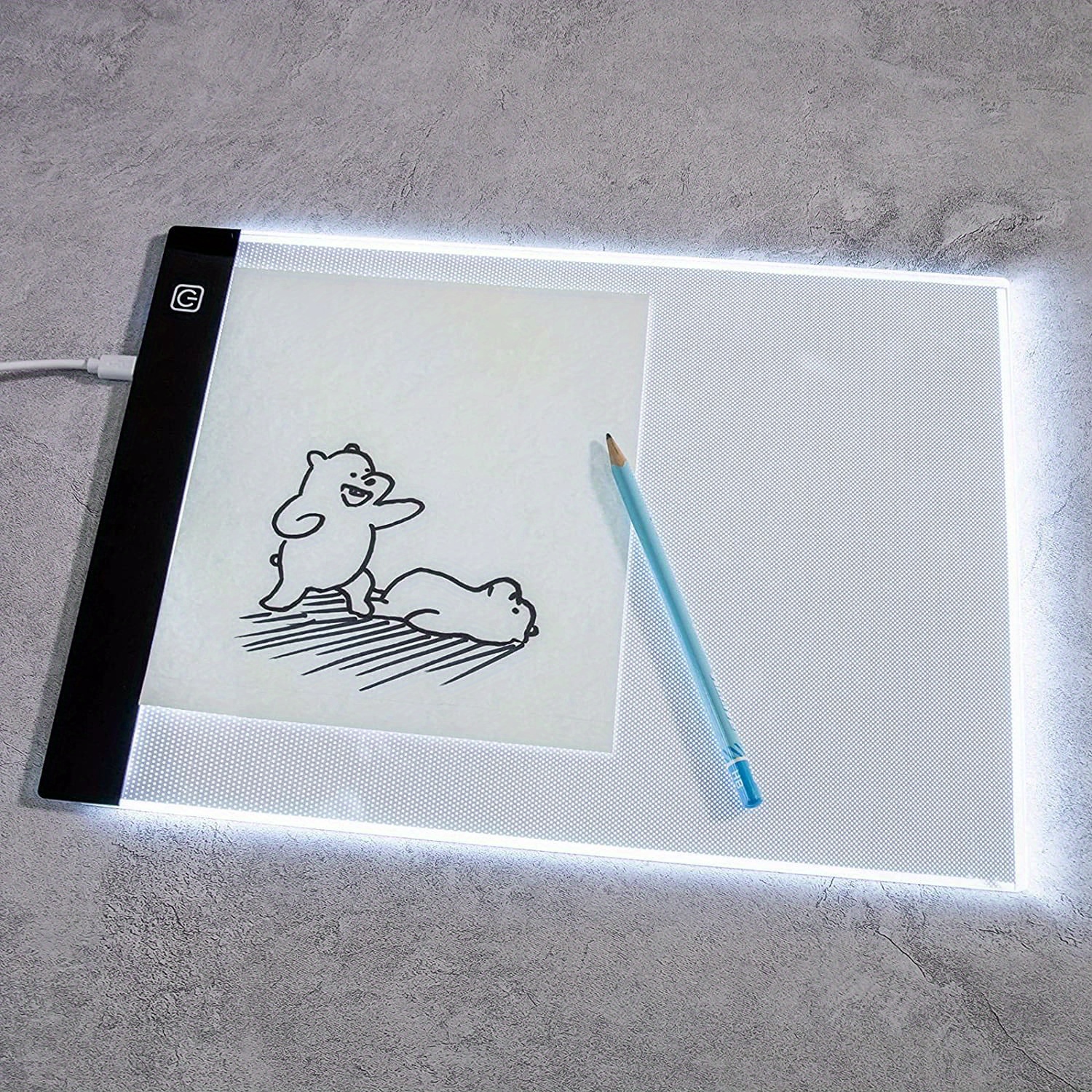 Portable A4 LED Light Box Tracer USB Powered Artist Drawing Pad Review 