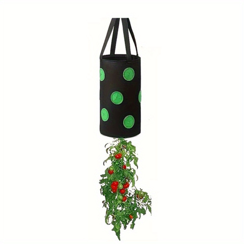 Fabric Plant Pots Grow Bags 25/30/35/40cm Gallon Gardening Vegetable Tomato  Strawberry Growing Planter Garden Planting Pots - AliExpress