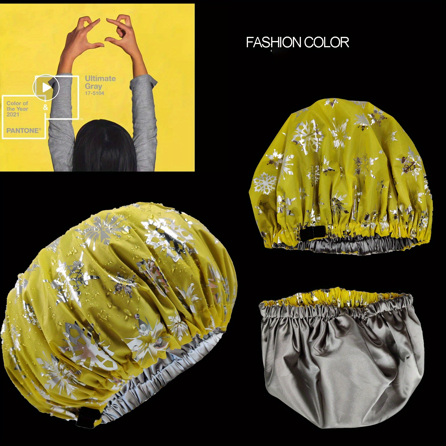 Extra Large Shower For Women Satin Lined Sleep Adjustable Xl