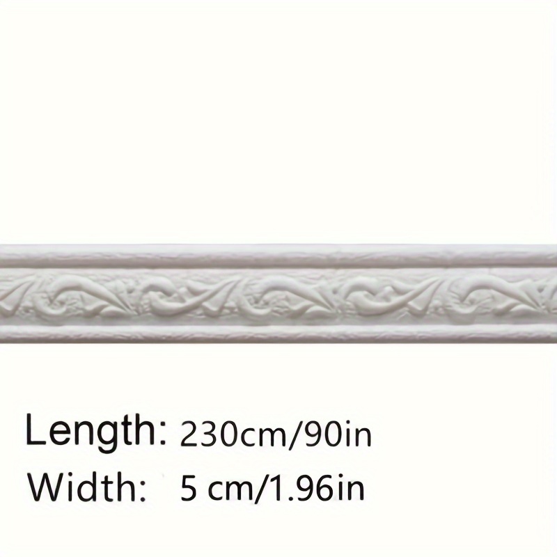 3d Self adhesive Foam Skirting Line Sealing Strip Waterproof Temu