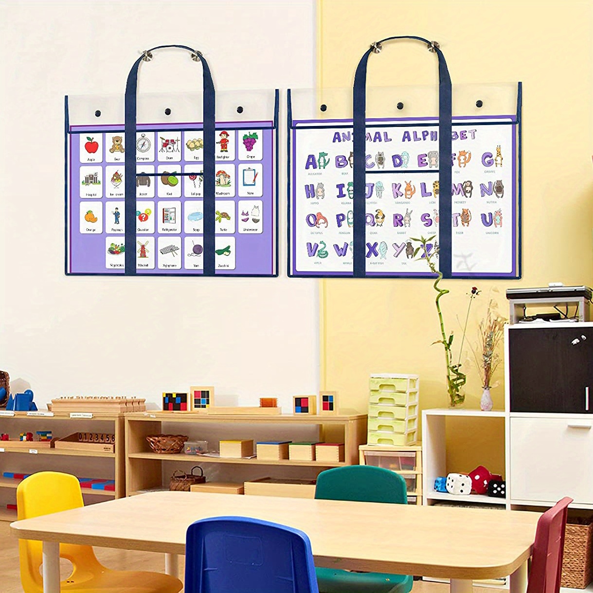 Large Poster Storage Bag Bulletin Board Holder Art Portfolio Temu