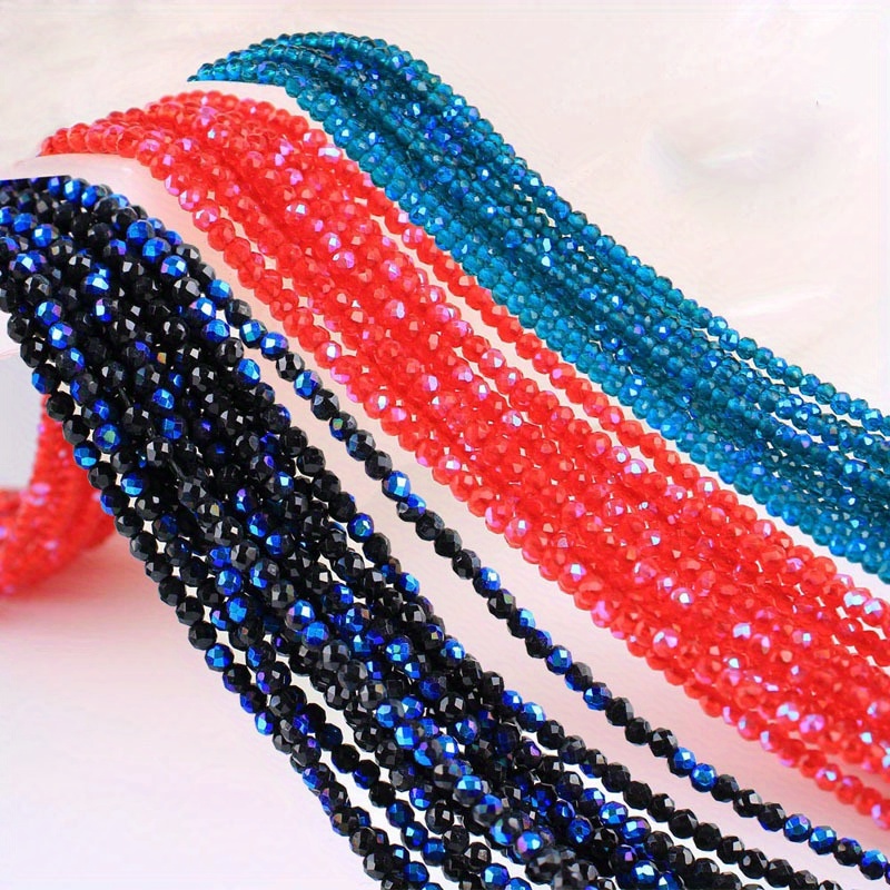 950 620pcs 2mm 3mm loose spacer     crystal glass beads for bracelet jewelry making details 0