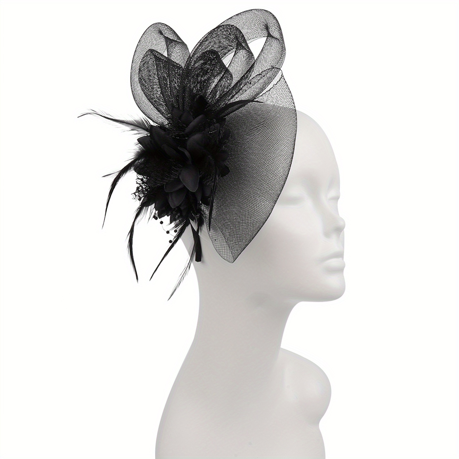 Black Feathers For Hats Making Fascinators Decoration - Temu