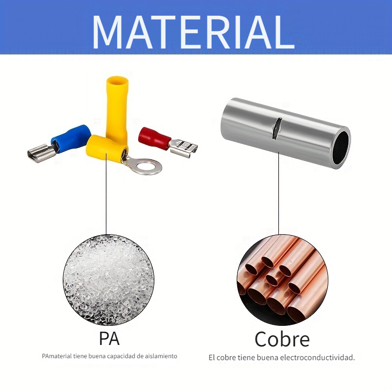 Terminales De Cables Eléctricos Aislados Surtidos Kit De