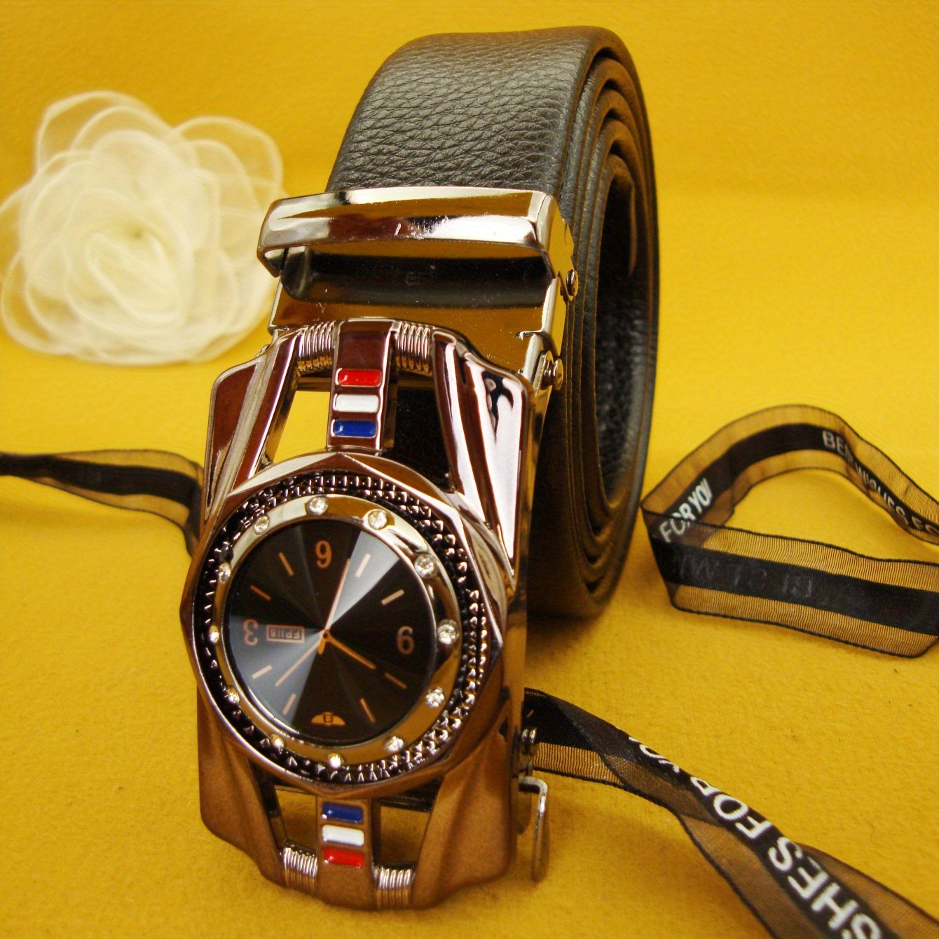 Men's Casual PU Leather Belt