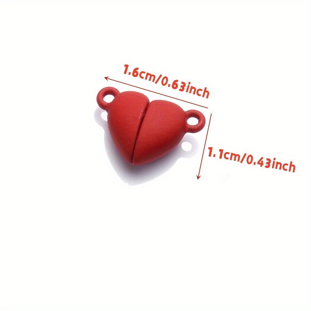 Zinc Alloy Heart shaped Magnet Connector Clasp End Connector - Temu