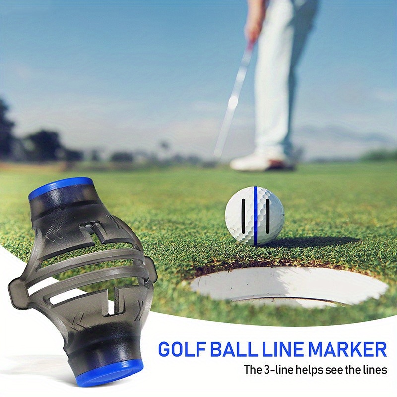 360 Degree Golf Ball Line Marker Set Perfect Alignment Temu