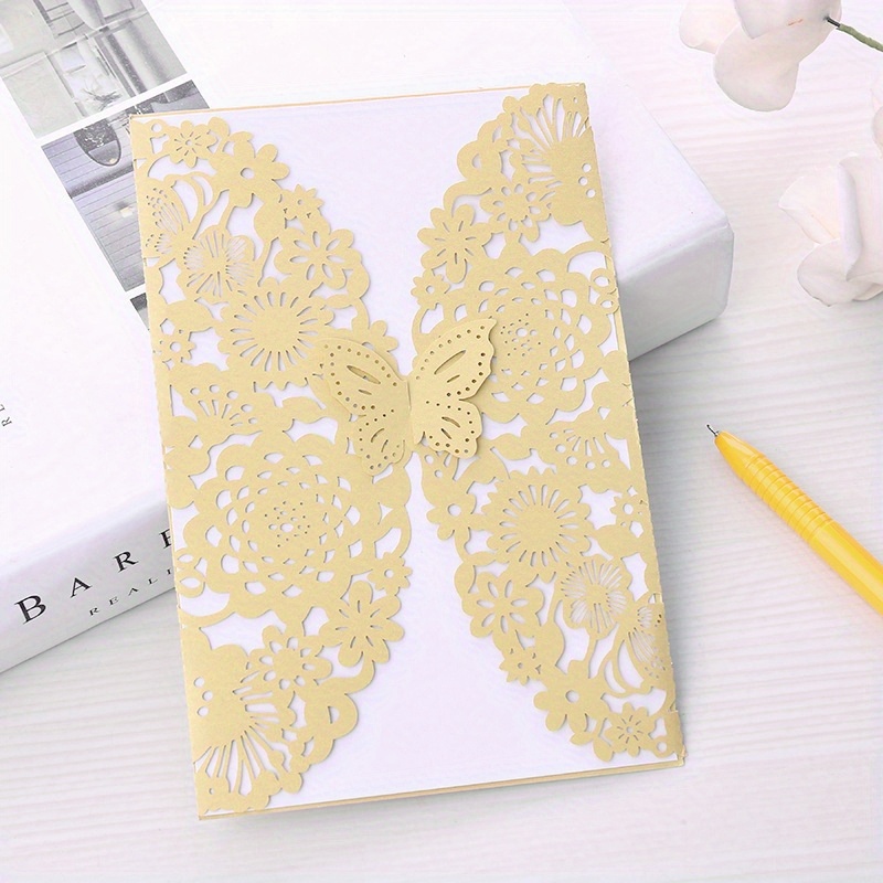 Laser Cut Butterfly Invitation Cards: An Exquisite Touch for Memorable Occasions