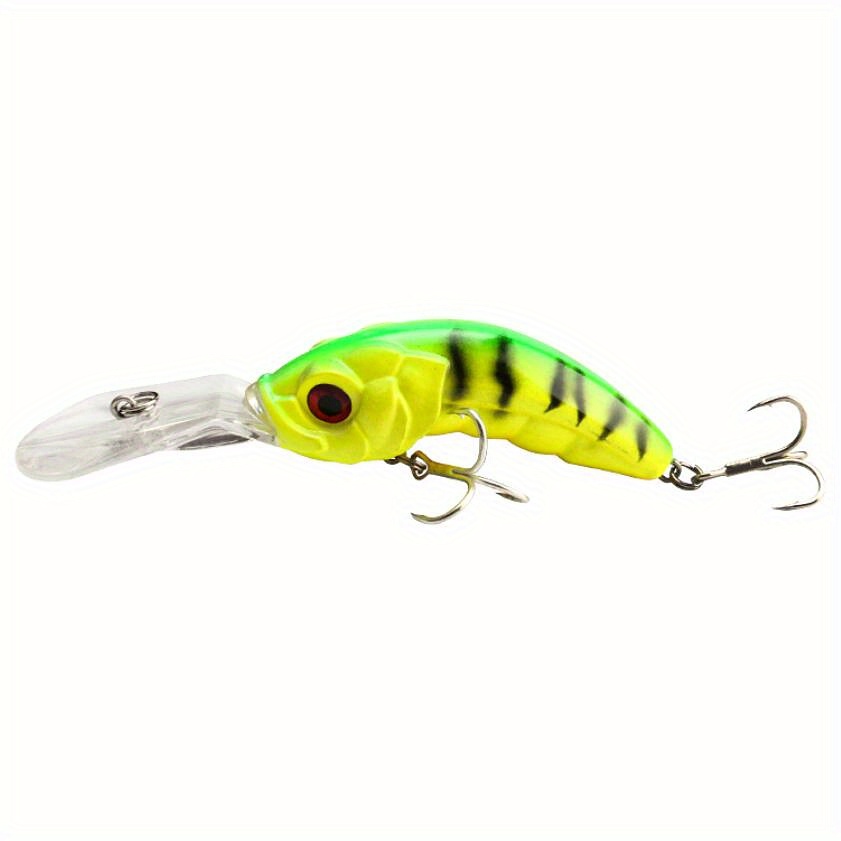 Laser Minnows Fishing Lure Floating Artificial Hard Bait 3d - Temu