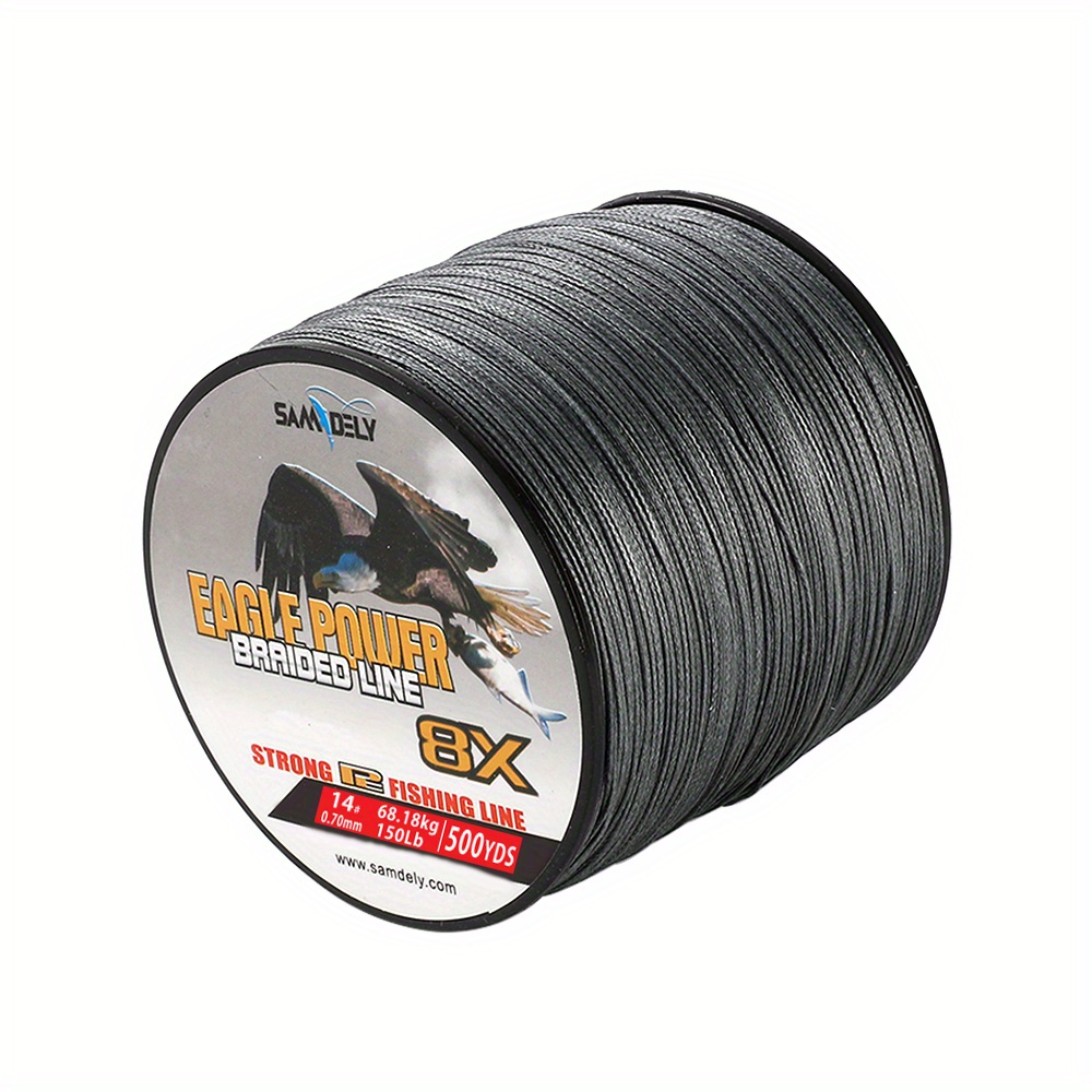 Samdely EaglePower Braided Fishing Line Abrasion Resistant Braided Lines  Superior Knot Strength, Test for Salt-Water