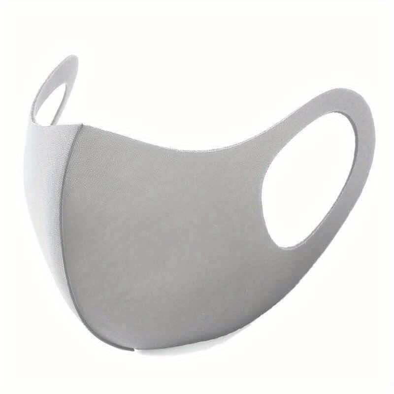 Solid Reusable Mask, Breathable Sunscreen Face Mask