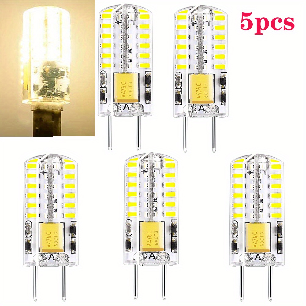Ampoule LED G4, 10 Pcs Ampoule G4 12 LED DC 12V Rendu Des Couleurs